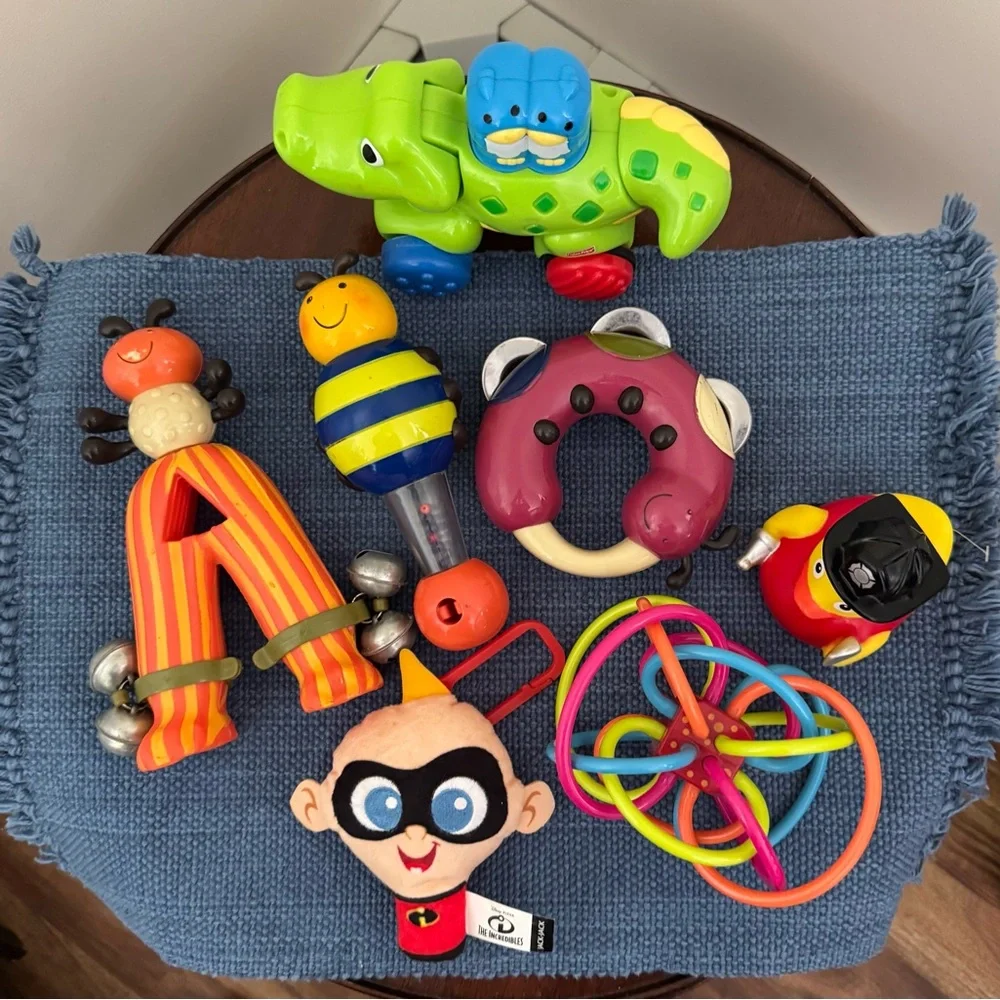 Assorted Baby Toys, 7 Items